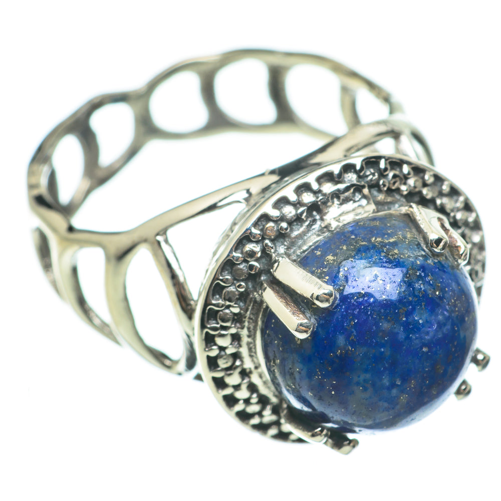 Lapis Lazuli Rings handcrafted by Ana Silver Co - RING60544
