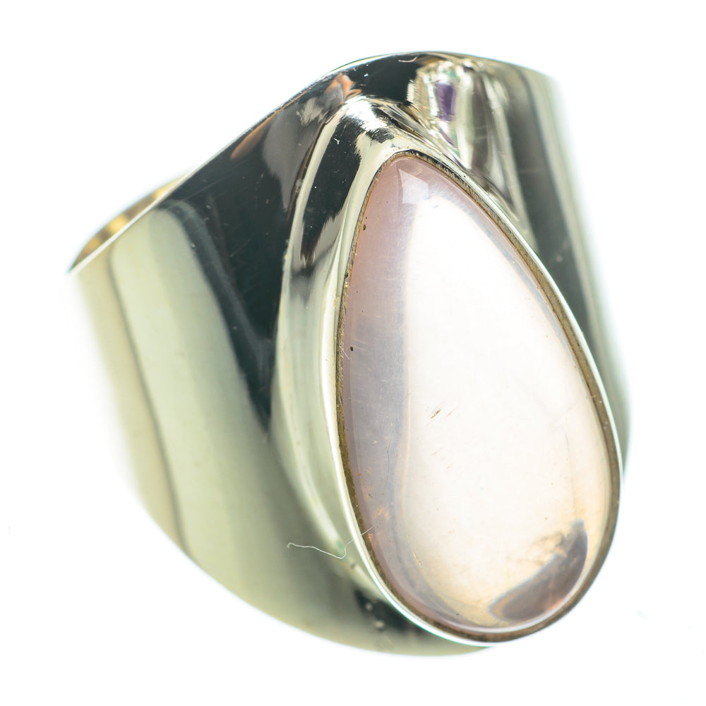 Rose Quartz Rings handcrafted by Ana Silver Co - RING60550