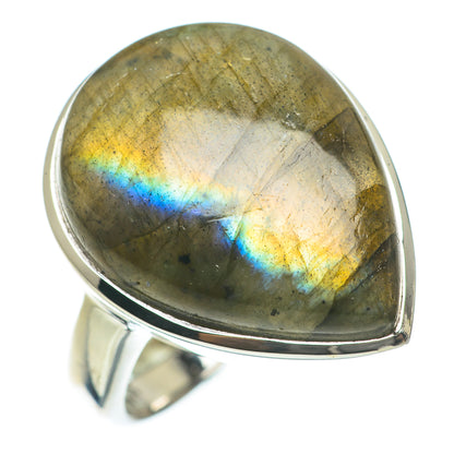 Labradorite Rings handcrafted by Ana Silver Co - RING60560