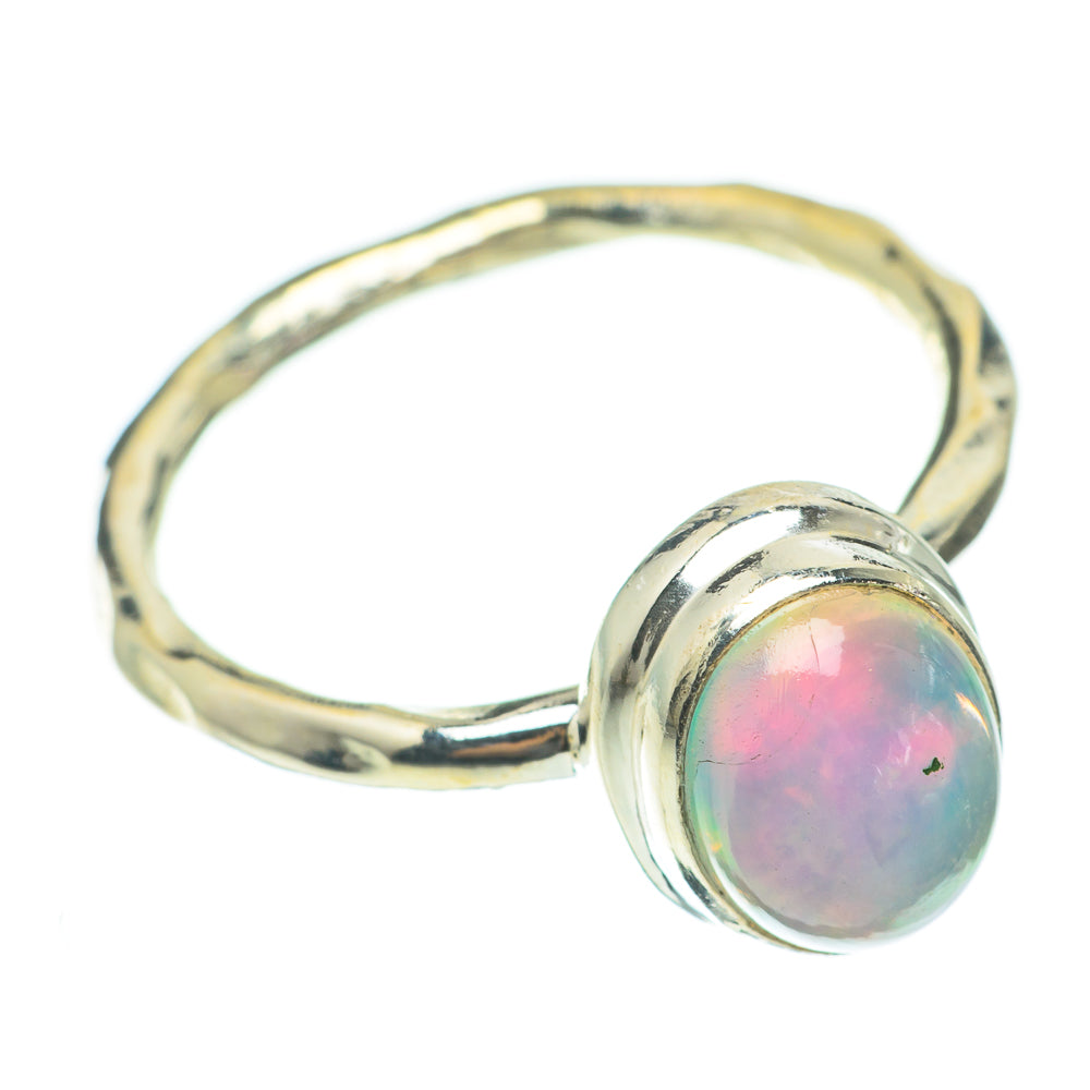 Ethiopian Opal Rings handcrafted by Ana Silver Co - RING60561