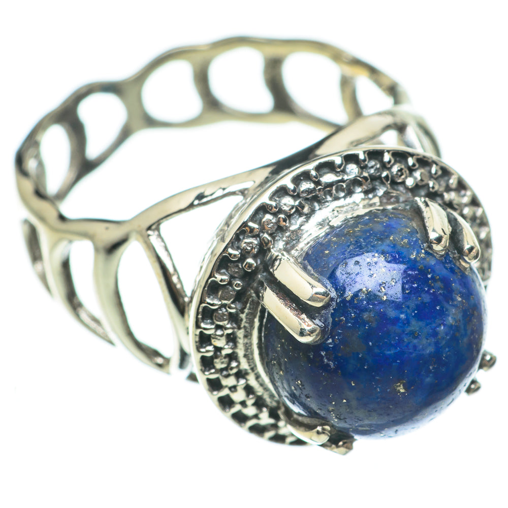 Lapis Lazuli Rings handcrafted by Ana Silver Co - RING60563