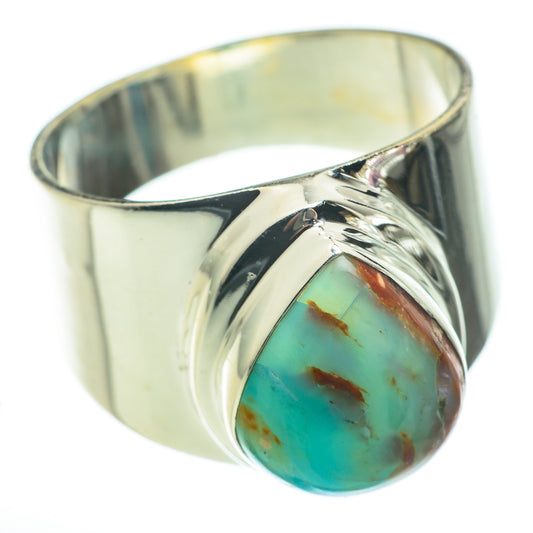 Peruvian Opal Rings handcrafted by Ana Silver Co - RING60564
