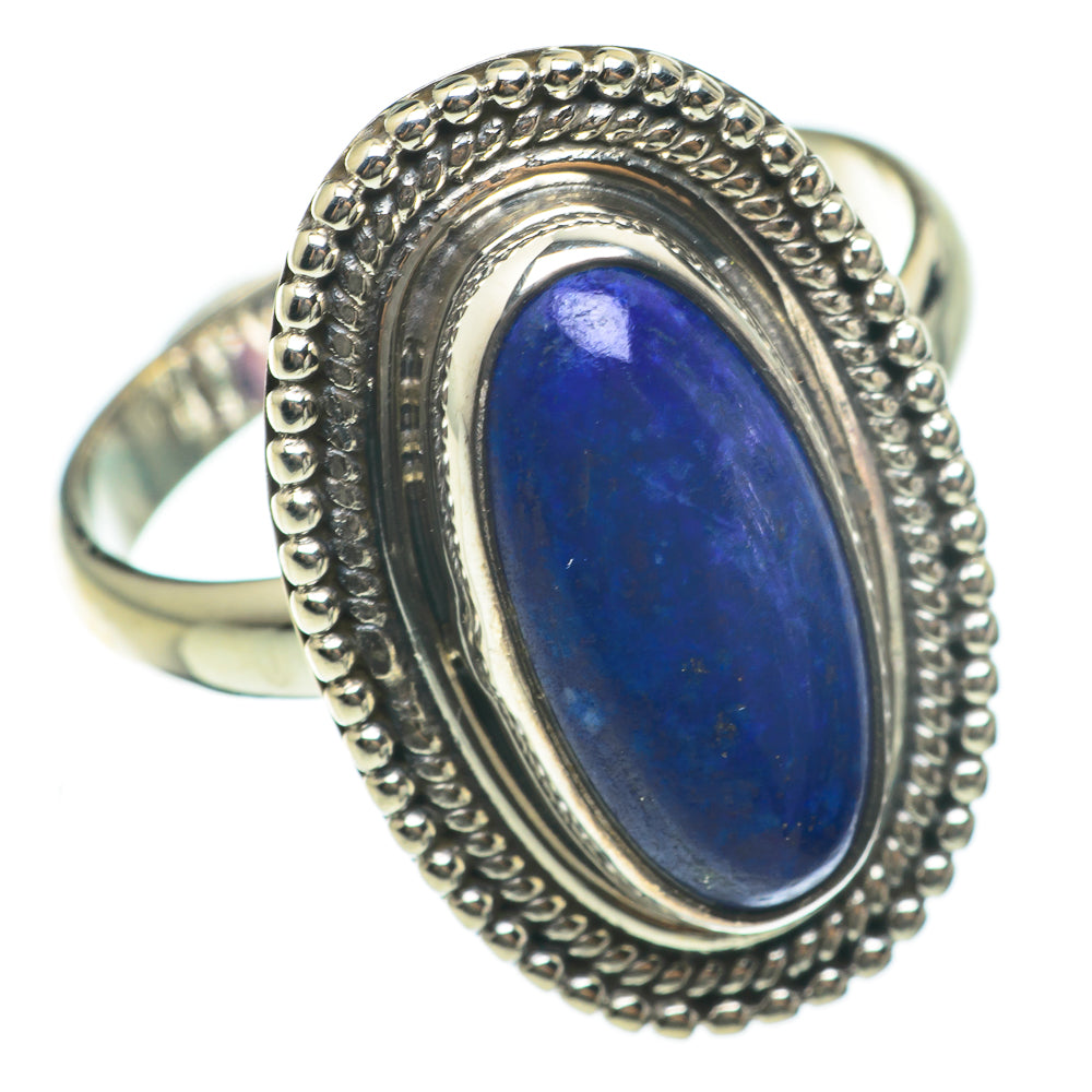 Lapis Lazuli Rings handcrafted by Ana Silver Co - RING60565