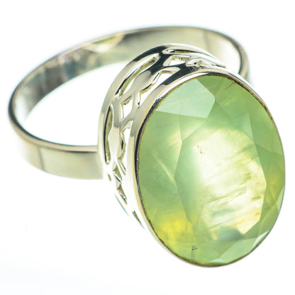 Prehnite Rings handcrafted by Ana Silver Co - RING60571