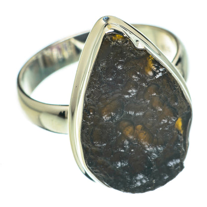 Tektite Rings handcrafted by Ana Silver Co - RING60579