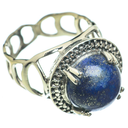 Lapis Lazuli Rings handcrafted by Ana Silver Co - RING60583