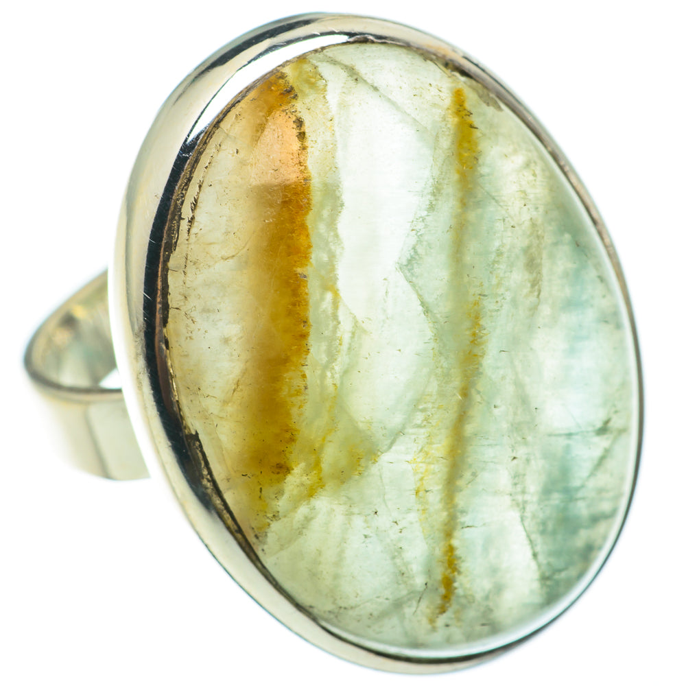 Green Fluorite Rings handcrafted by Ana Silver Co - RING60586