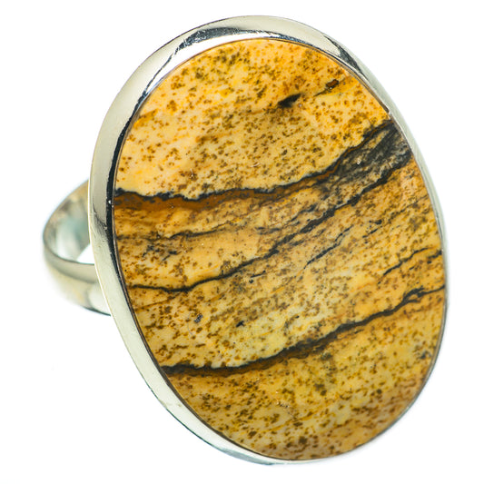 Picture Jasper Rings handcrafted by Ana Silver Co - RING60610