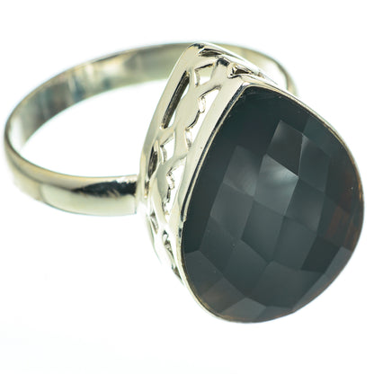 Black Onyx Rings handcrafted by Ana Silver Co - RING60617