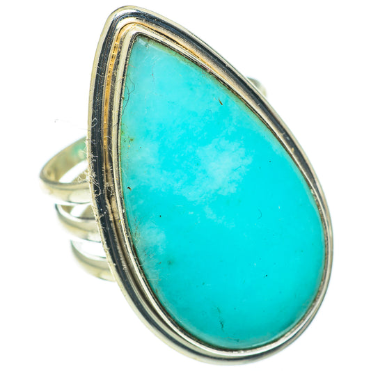 Larimar Rings handcrafted by Ana Silver Co - RING60630