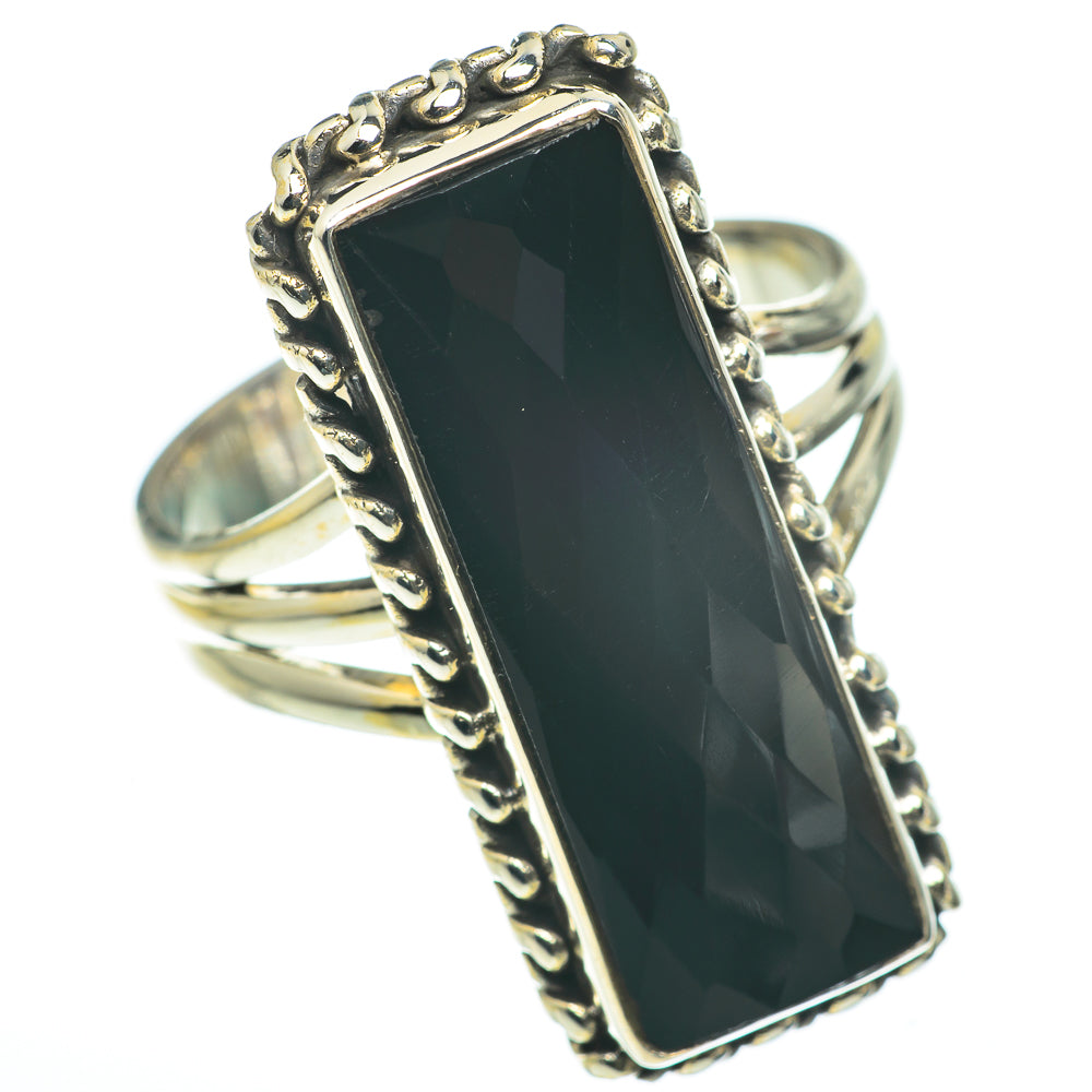 Black Onyx Rings handcrafted by Ana Silver Co - RING60645