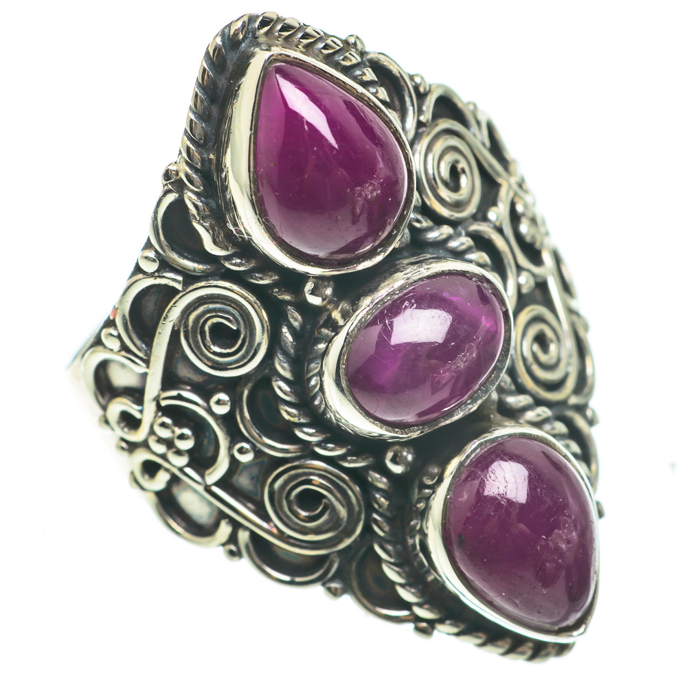 Pink Tourmaline Rings handcrafted by Ana Silver Co - RING60669