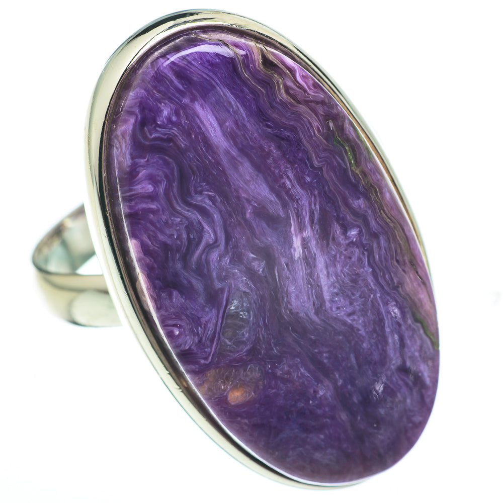 Charoite Rings handcrafted by Ana Silver Co - RING60674