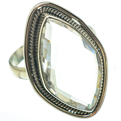 White Quartz Rings handcrafted by Ana Silver Co - RING60677
