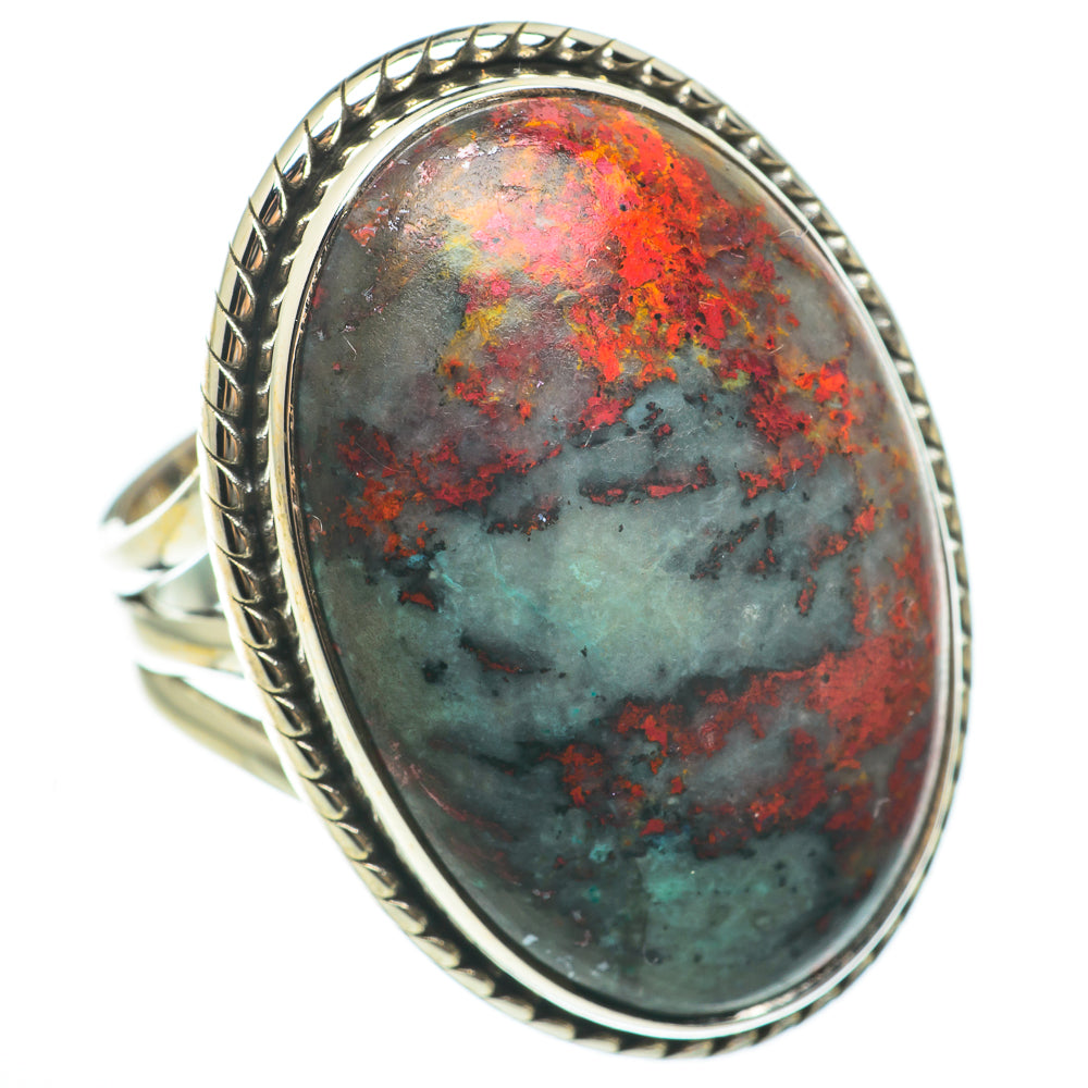 Bloodstone Rings handcrafted by Ana Silver Co - RING60679