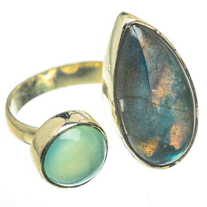 Labradorite Rings handcrafted by Ana Silver Co - RING60686