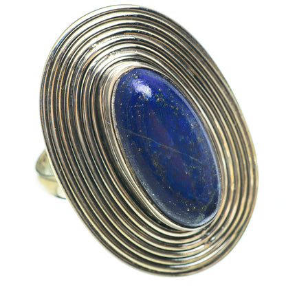 Lapis Lazuli Rings handcrafted by Ana Silver Co - RING60690