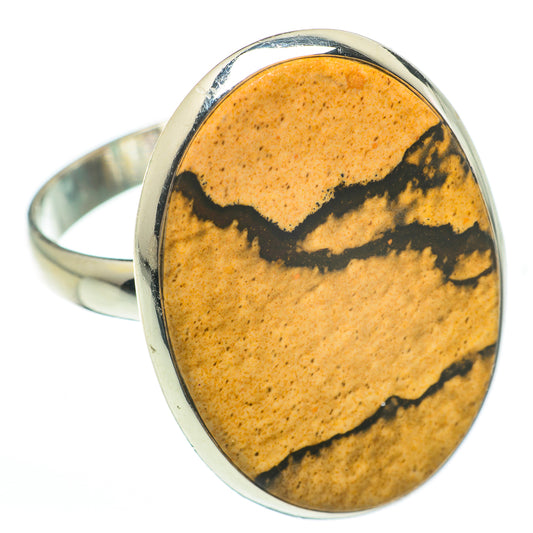 Picture Jasper Rings handcrafted by Ana Silver Co - RING60694