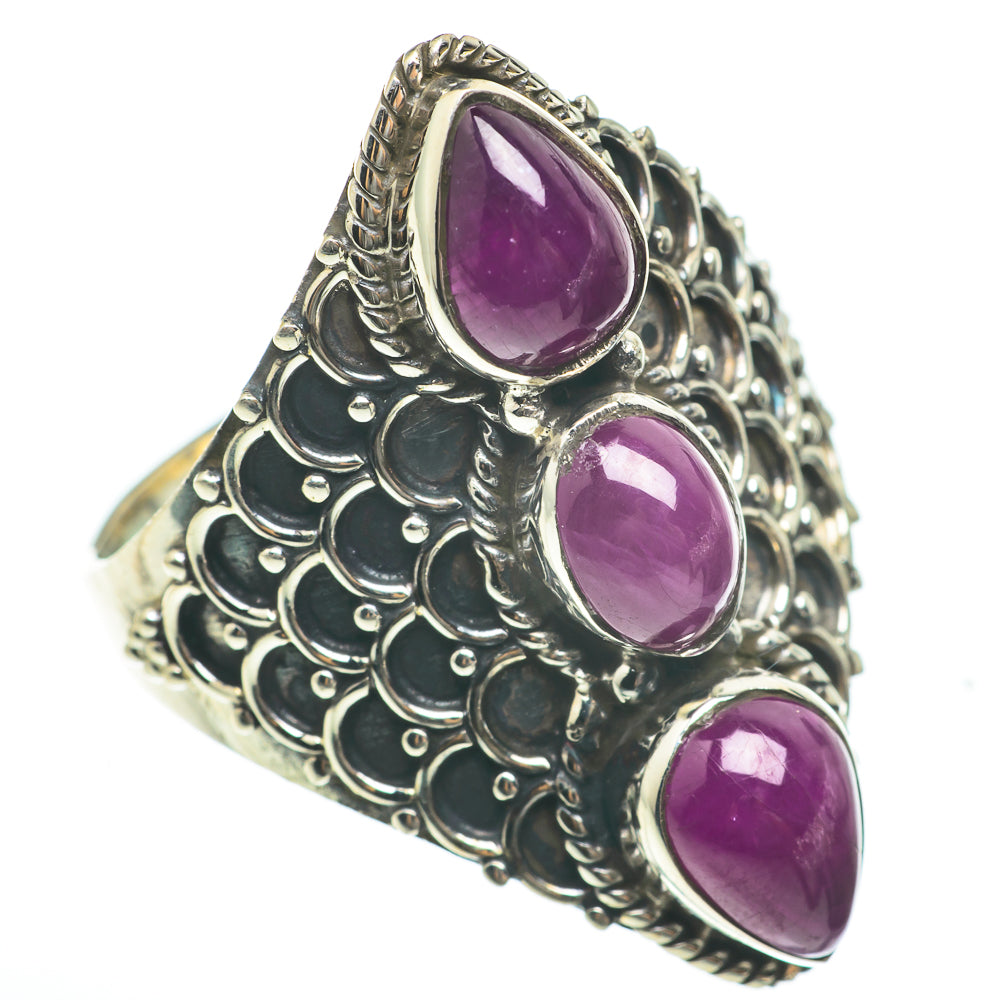 Pink Tourmaline Rings handcrafted by Ana Silver Co - RING60699