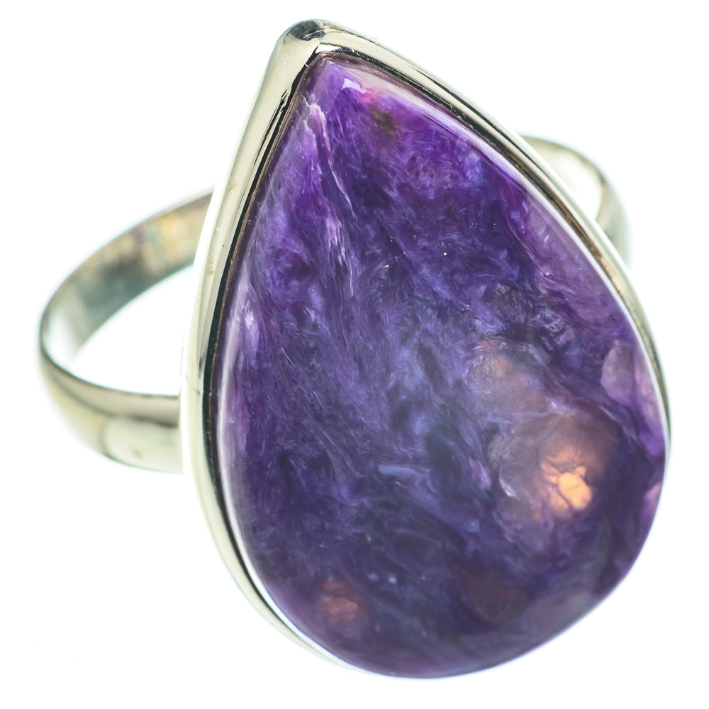 Charoite Rings handcrafted by Ana Silver Co - RING60700