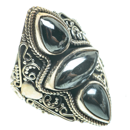 Hematite Rings handcrafted by Ana Silver Co - RING60708