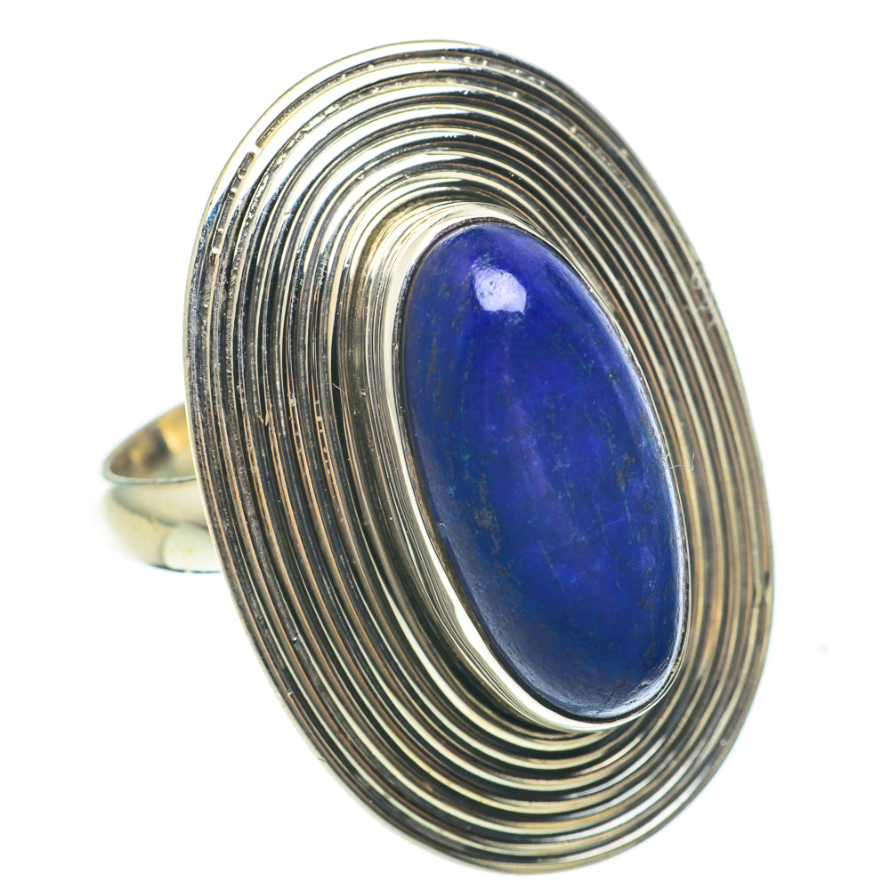 Lapis Lazuli Rings handcrafted by Ana Silver Co - RING60715