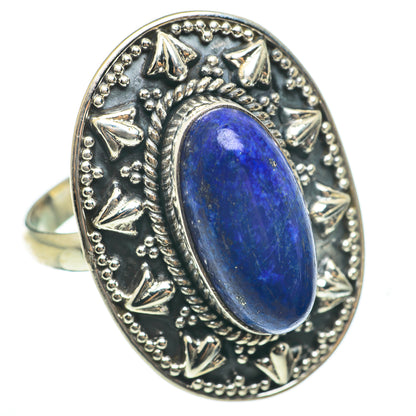 Lapis Lazuli Rings handcrafted by Ana Silver Co - RING60718