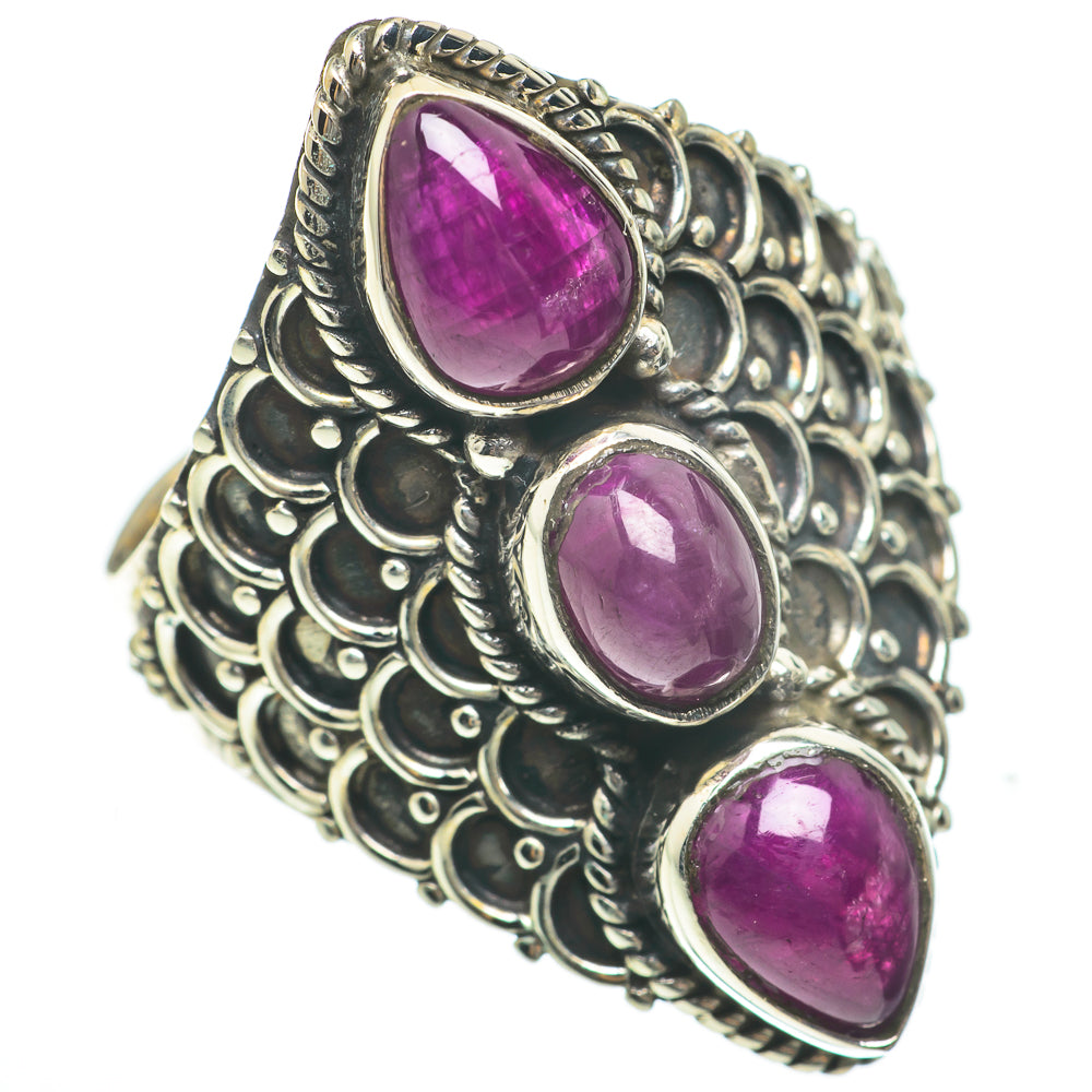 Pink Tourmaline Rings handcrafted by Ana Silver Co - RING60725