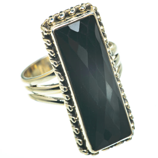Black Onyx Rings handcrafted by Ana Silver Co - RING60731