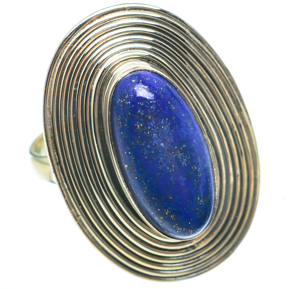 Lapis Lazuli Rings handcrafted by Ana Silver Co - RING60738