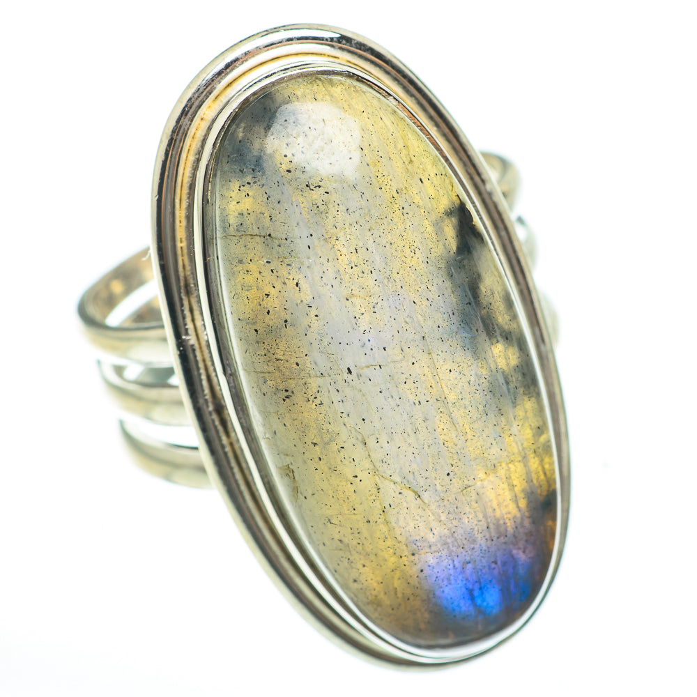 Labradorite Rings handcrafted by Ana Silver Co - RING60744