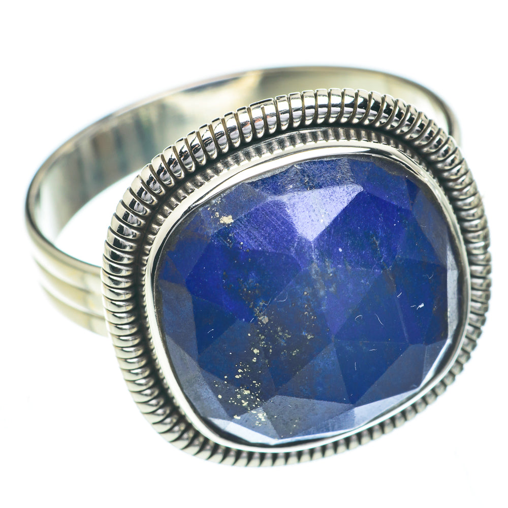 Lapis Lazuli Rings handcrafted by Ana Silver Co - RING60754