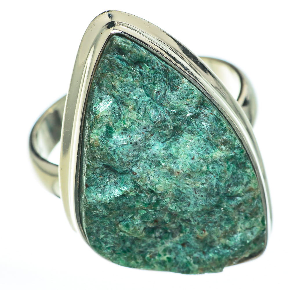 Green Fuchsite Rings handcrafted by Ana Silver Co - RING60759