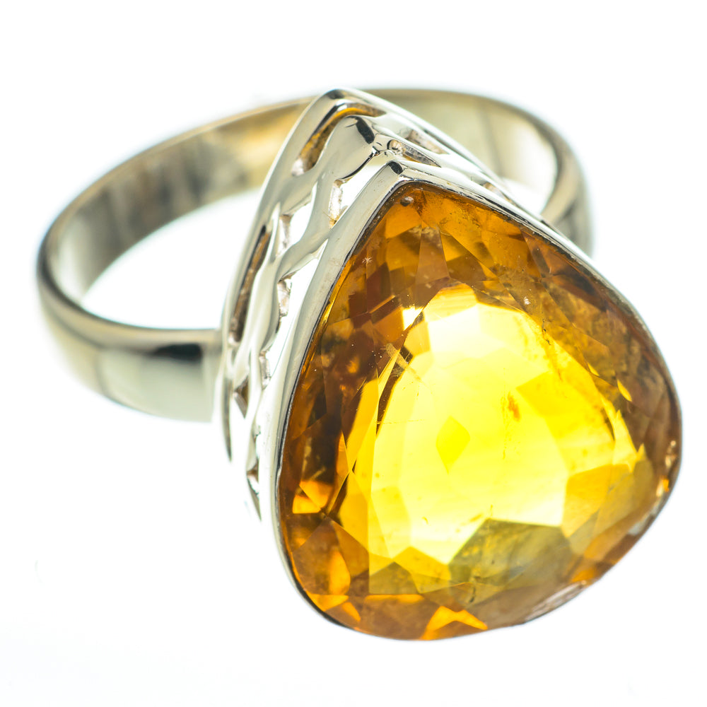Citrine Rings handcrafted by Ana Silver Co - RING60763