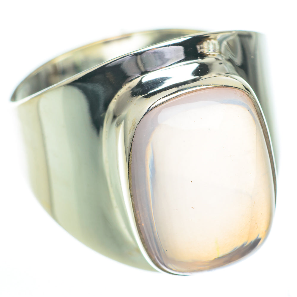 Rose Quartz Rings handcrafted by Ana Silver Co - RING60764