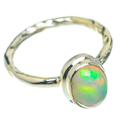 Ethiopian Opal Rings handcrafted by Ana Silver Co - RING60781
