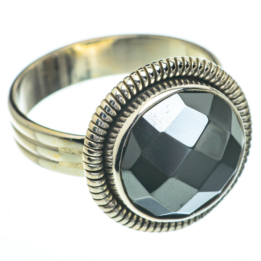 Hematite Rings handcrafted by Ana Silver Co - RING60783