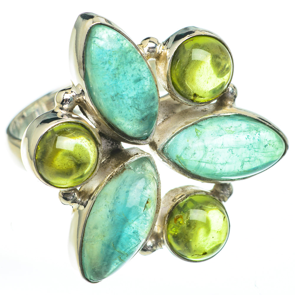 Aquamarine Rings handcrafted by Ana Silver Co - RING60786