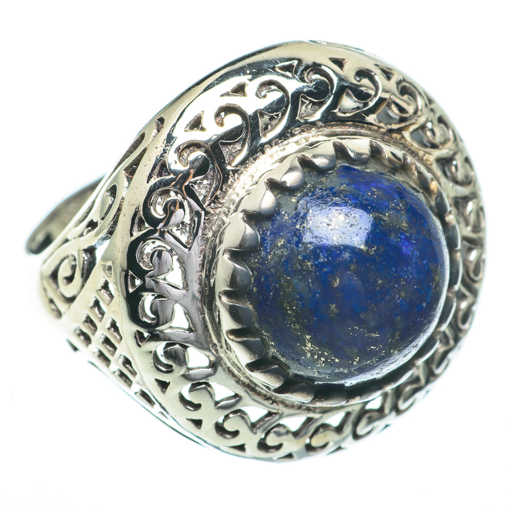 Lapis Lazuli Rings handcrafted by Ana Silver Co - RING60788