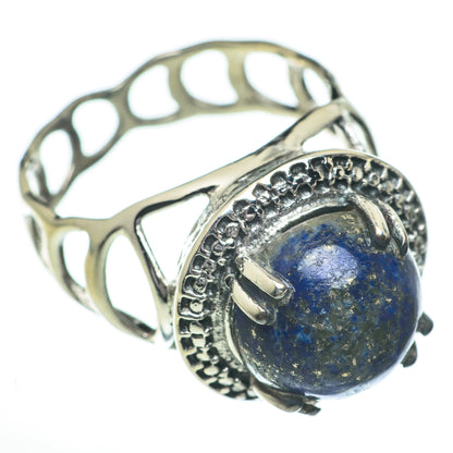 Lapis Lazuli Rings handcrafted by Ana Silver Co - RING60789