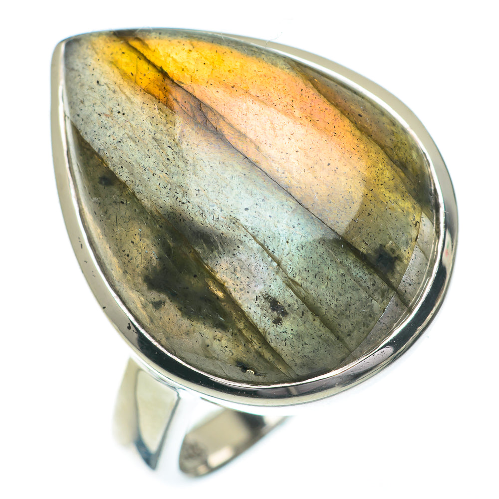 Labradorite Rings handcrafted by Ana Silver Co - RING60794
