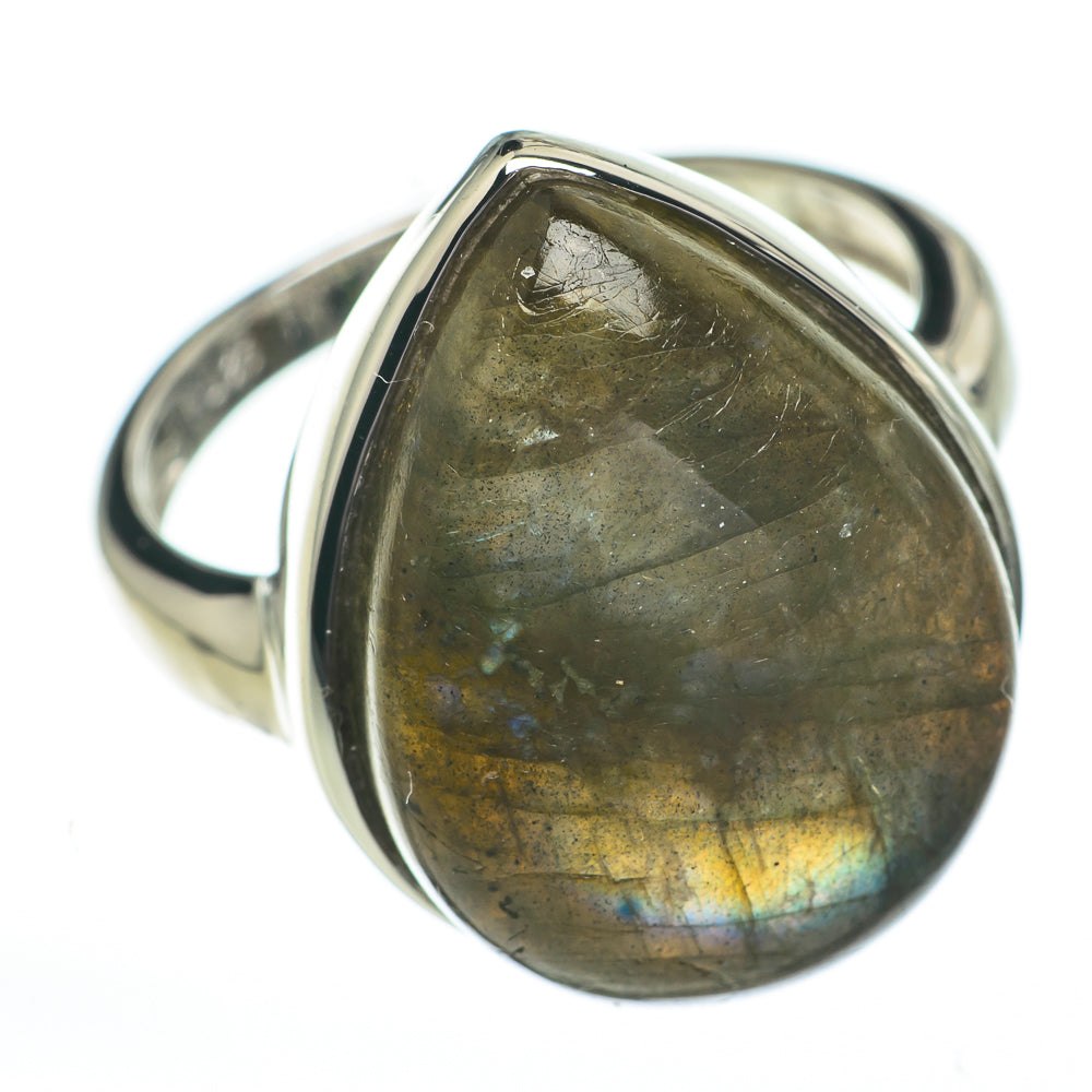 Labradorite Rings handcrafted by Ana Silver Co - RING60810