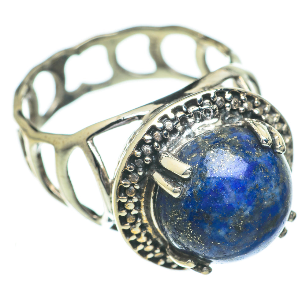 Lapis Lazuli Rings handcrafted by Ana Silver Co - RING60817