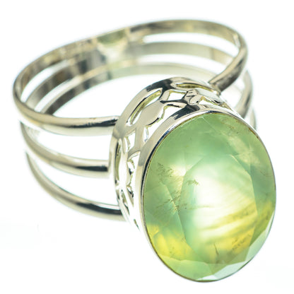 Prehnite Rings handcrafted by Ana Silver Co - RING60823