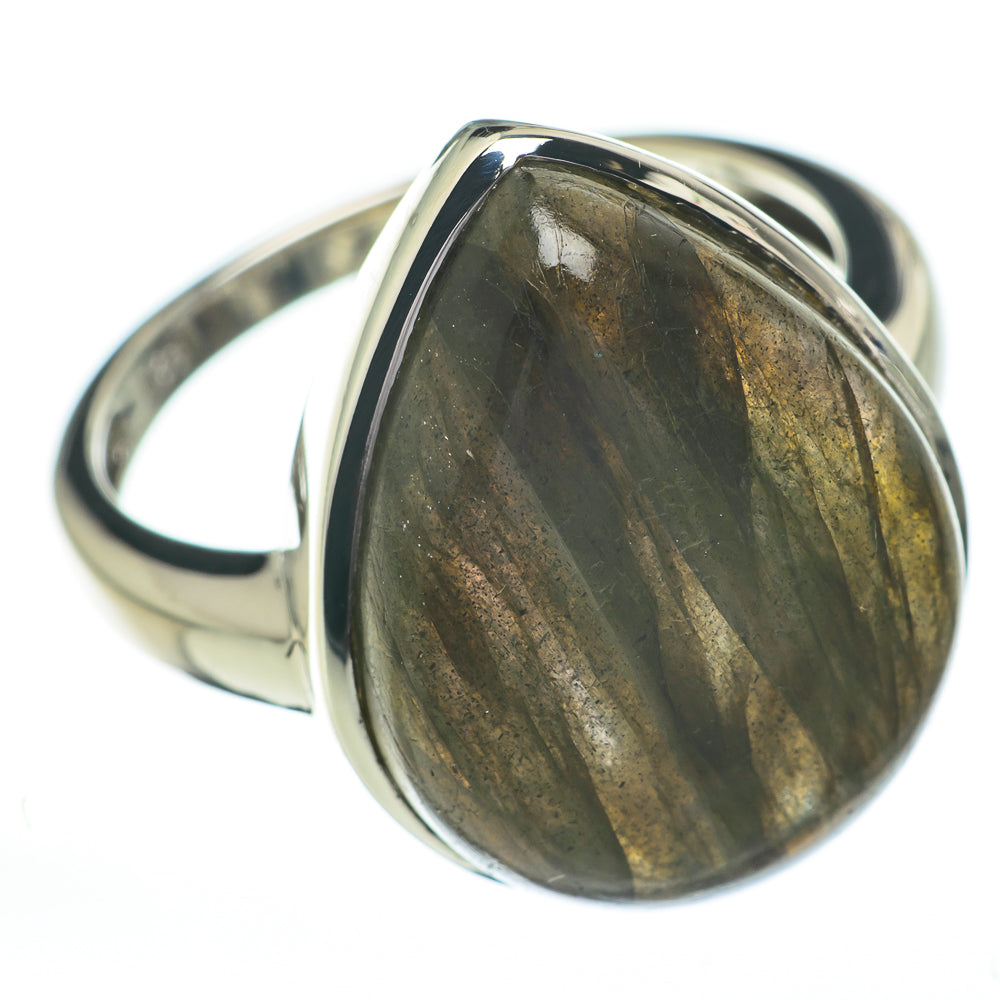 Labradorite Rings handcrafted by Ana Silver Co - RING60824