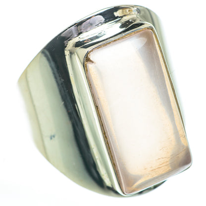 Rose Quartz Rings handcrafted by Ana Silver Co - RING60828