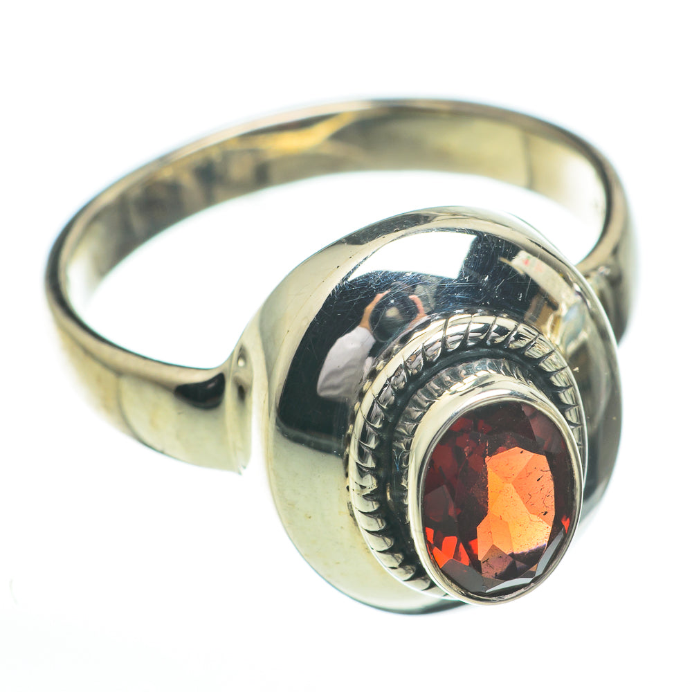 Garnet Rings handcrafted by Ana Silver Co - RING60830