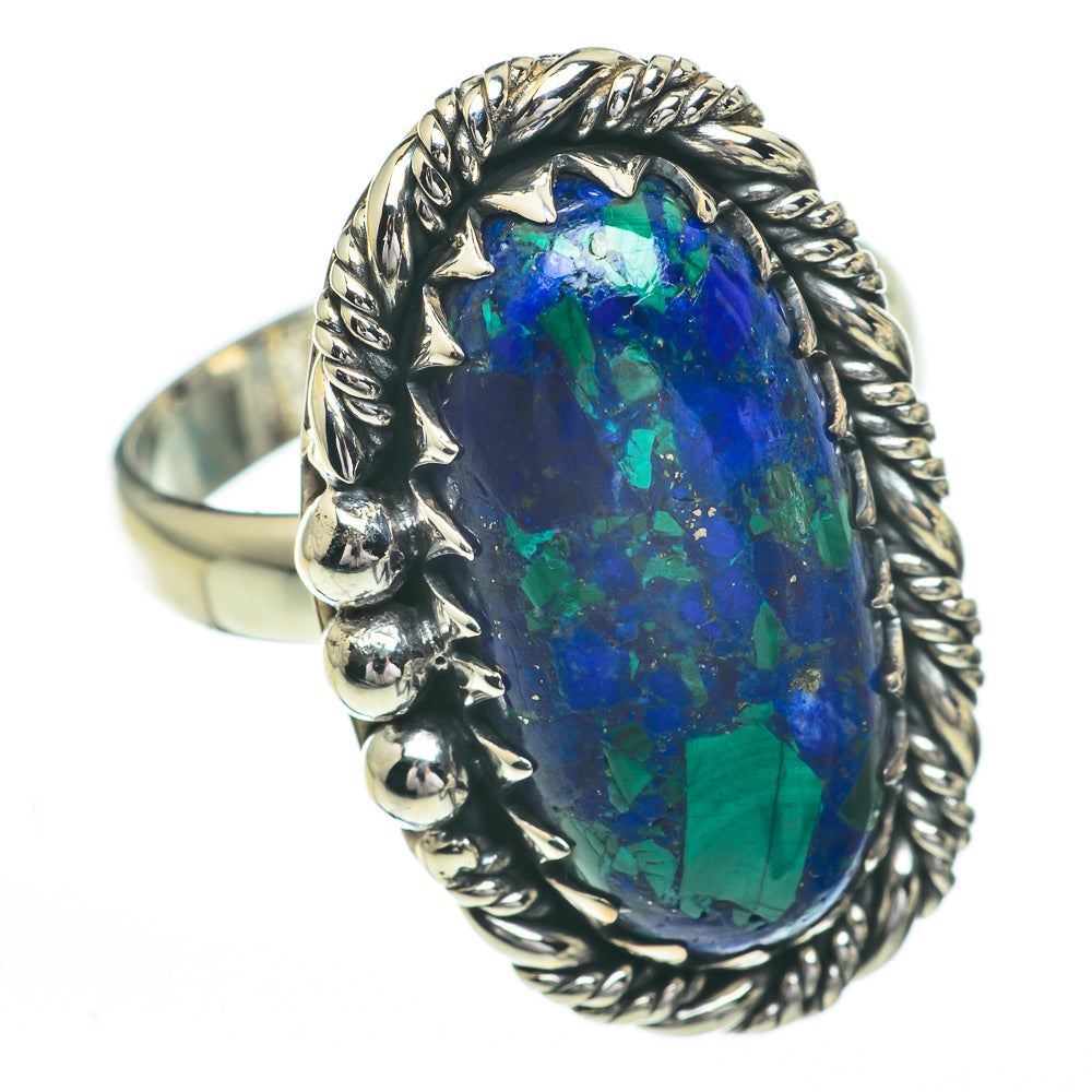 Azurite Rings handcrafted by Ana Silver Co - RING60837