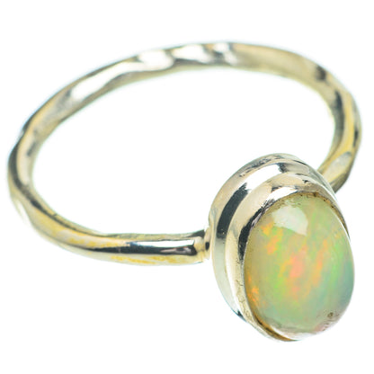 Ethiopian Opal Rings handcrafted by Ana Silver Co - RING60839
