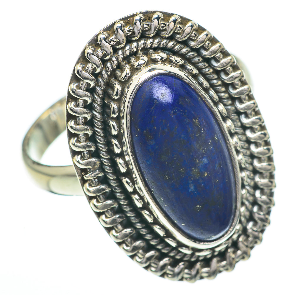 Lapis Lazuli Rings handcrafted by Ana Silver Co - RING60842
